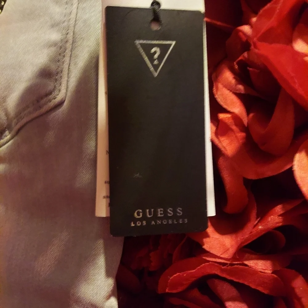 Guess NWT Girls Stretch Denim Pants Size Medium BRAND NEW